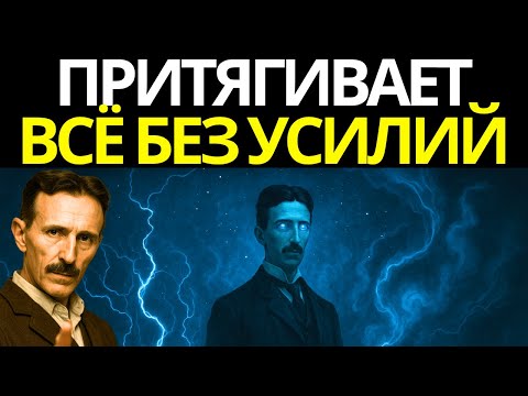 Видео: Тайна вибрации, которая притягивает всё без усилий, и Тесла это раскрыл