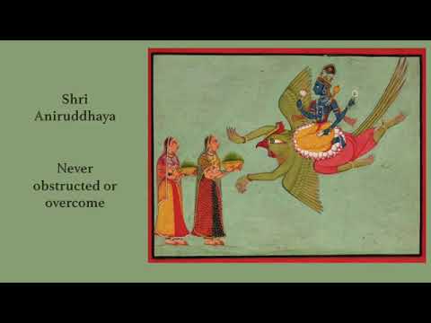 Видео: 21 имя Шри Вишну. 21 names of Shri Vishnu