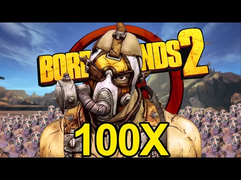 Видео: Можно ли пройти Borderlands 2, если врагов появится в 100 раз больше?