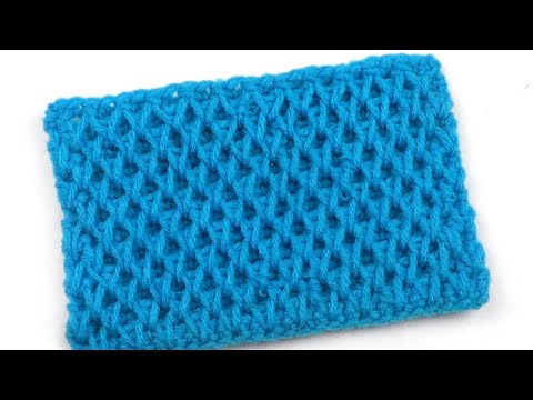 Видео: Теплый объемный узор Соты   Warm 3D Honeycomb Pattern