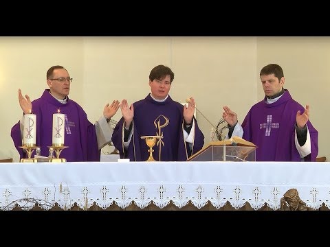 Видео: Святая месса 25.03.2018