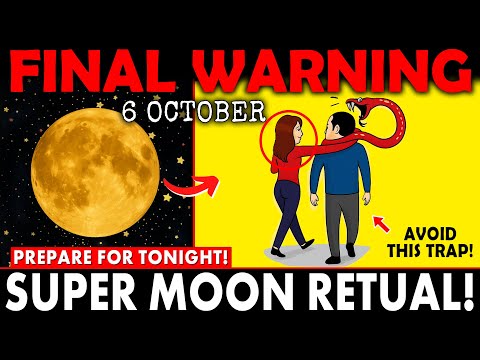 Видео: 🚨 ОБЯЗАТЕЛЬНО К ПРОСМОТРУ ДО ЗАВТРАШНЕГО ДНЯ!🌕ПОСЛЕДНЕЕ ПРЕДУПРЕЖДЕНИЕ О СУПЕРЛУНИИ: 7 загадочных...
