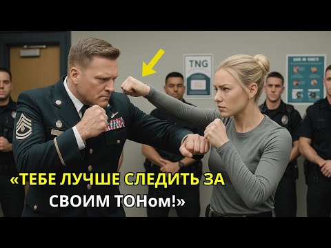 Видео: Лейтенант ударил её по челюсти в штабе — но Кодекс «Морских котиков» не прощает неуважения.
