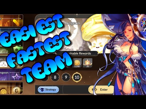 Видео: *СВЕТЛОЕ ПОДЗЕМЕЛЬЕ* {ЛУЧШАЯ ЛЕГКАЯ F2P КОМАНДА АВТОФЕРМЫ ЭТАПА 10} (SEVEN KNIGHTS RE:BIRTH)