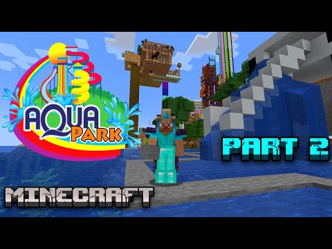 Видео: Строю аквапарк в Майнкрафте. Часть 2 | Building a aquapark in Minecraft. Part 2