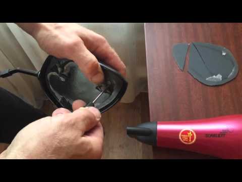 Видео: Ремонт зеркала скутера