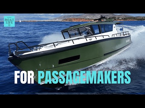Видео: Лодка для серьёзных яхтсменов — Sargo 45