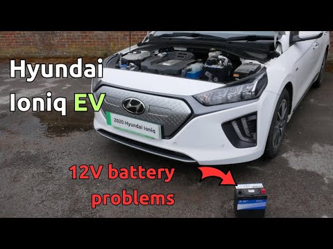 Видео: Как заменить аккумулятор 12 В в Hyundai Ioniq Electric (а также проблемы с аккумулятором 12 В)