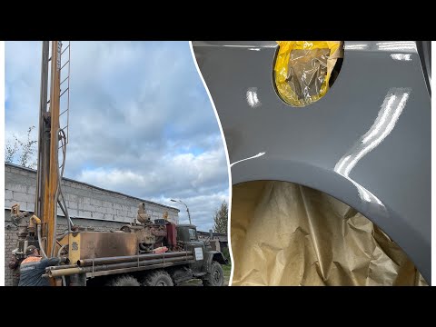 Видео: Коррозия задних арок Passat b7. Бурение скважины. Вода в гараже🔥🔥