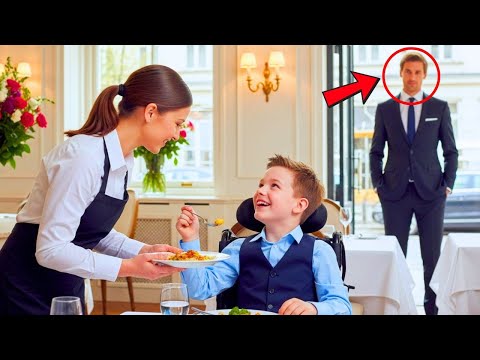 Видео: МИЛИОНЕР ЗАМРЪЗВА, КАТО ВИЖДА СЕРВИТЬОРКАТА ДА ХРАНИ СПЕЦИАЛНОТО МУ ДЕТЕ В ИНВАЛИДНА КОЛИЧКА!