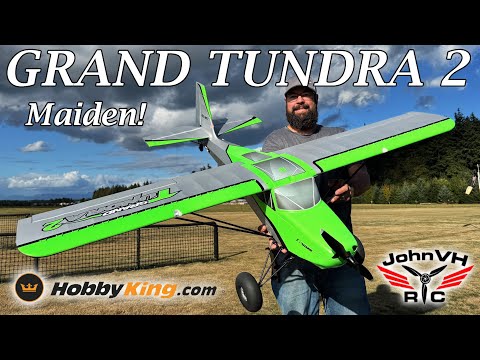 Видео: НОВИНКА! ПЕРВЫЙ ПОЛЁТ! Сборка GRAND TUNDRA 2 за Avios @HobbyKingOfficial