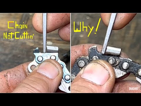 Видео: После этого видео ваша бензопила будет резать быстрее!