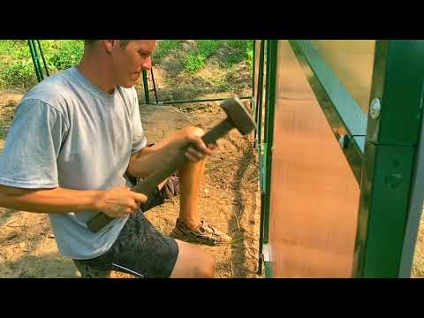 Видео: Теплица Vinterhäs самостоятельная сборка