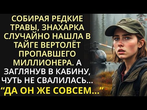 Видео: Собирая травы в тайге, знахарка случайно нашла вертолет пропавшего миллионера. А когда заглянула....
