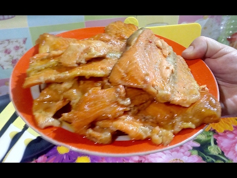 Видео: Обалденные запеченые Хребты Лосося , вкусно и дешево !!!!
