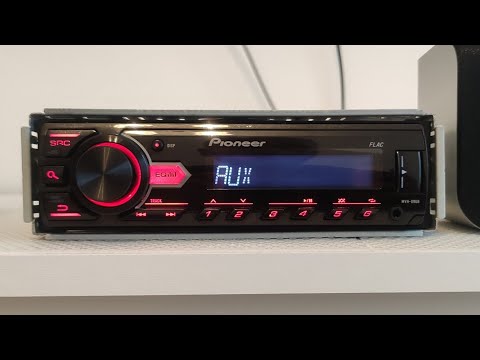 Видео: Pioneer MVH-09UB с установленным Bluetooth модулем.