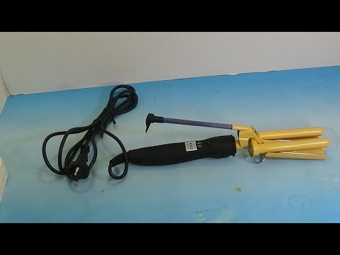 Видео: Ремонт плойки для волос не греет