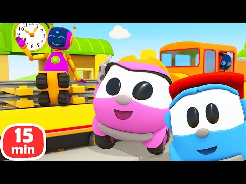 Видео: Железная дорога и вертолётные гонки! 🚂 🚁 Играем с Грузовичком Левой