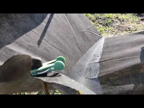 Видео: Агроволокно. Пропускная способность агроволокна.