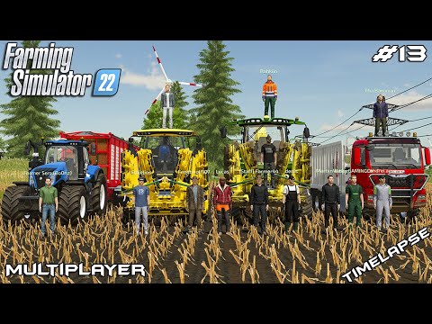 Видео: УБОРКА СИЛОСА с 30 гектаров | Французская равнина | Farming Simulator 22 Мультиплеер | Эпизод 13