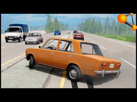Видео: ЗАКЛИНИЛ РУЧНИК На ТРАССЕ! Удержать МАШИНУ! - BeamNg Drive