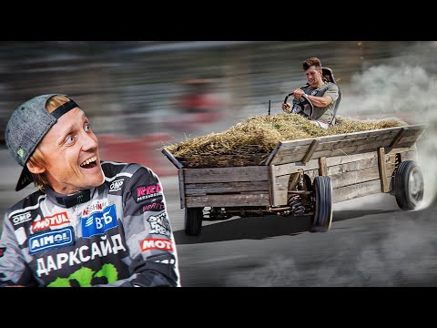 Видео: ДРИФТ ТЕЛЕГА ВАЛИТ на ШОУ | ЦАРЬ за рулем!