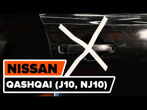 Видео: Как заменить ручку двери на NISSAN QASHQAI (J10, NJ10) [ВИДЕОУРОК AUTODOC]