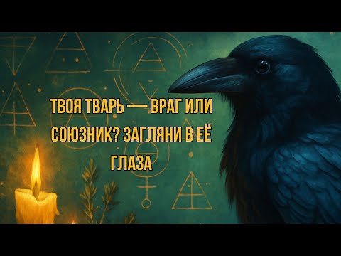 Видео: Образ Твари в Твоей Тени: враг или хранитель?@ШепотВорона19 