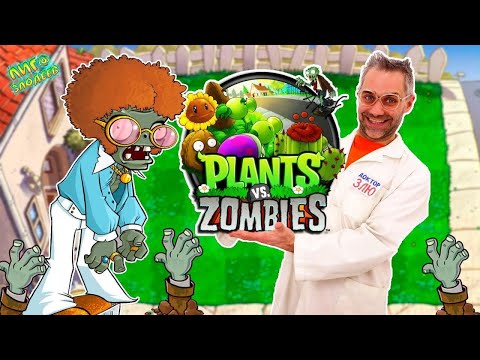 Видео: ДОКТОР ЗЛЮ играет в Plants vs. Zombies - Лига Злодеев Play