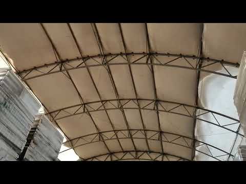 Видео: Тентовый ангар после снегопада рекомендация