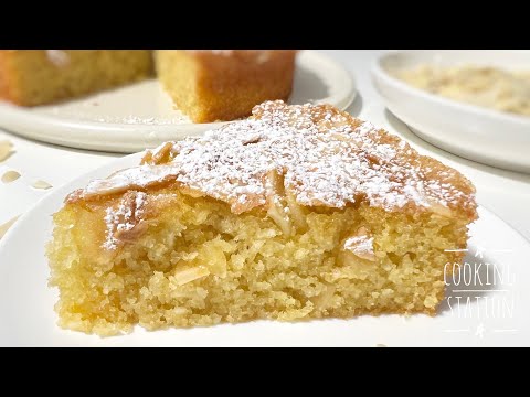 Видео: Рецепт безглютенового миндально-кокосового торта | Влажный, маслянистый миндальный торт