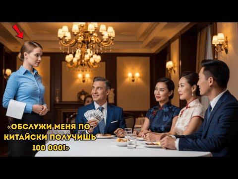 Видео: Миллионер усмехнулся: «Обслужи меня по-китайски — получишь 100 000!» Но её ответ поразил всех…