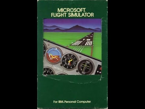 Видео: Microsoft Flight Simulator 1.0 Прохождение (1982)