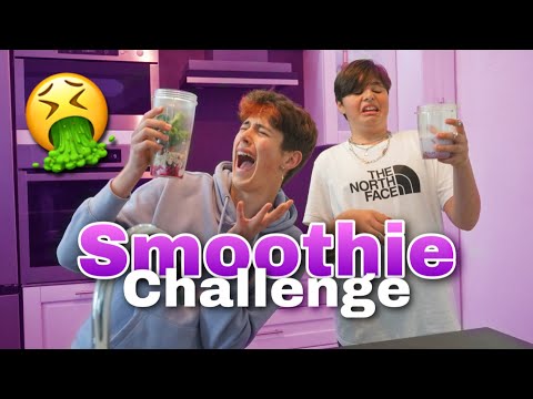 Видео: Smoothie challenge со Брат ми! 🤮