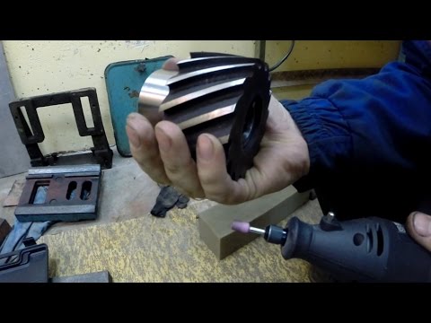 Видео: Как исправить и заточить широкую фрезу