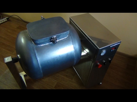 Видео: Вакуумный массажер ВМ-50 для мяса, курицы, рыбы (на 50 литров)