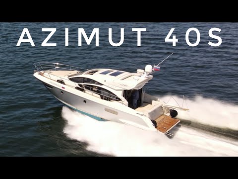 Видео: ОБЗОР ЯХТЫ AZIMUT 40S. CUMMINS 1000H.P. (4K)