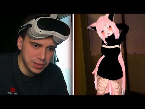 Видео: ГЛЕБ ВСТРЕТИЛ ДЕВОЧКУ В VRCHAT