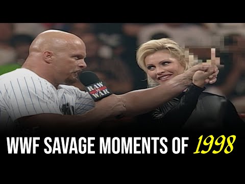 Видео: Самые жестокие моменты WWF на микрофоне в 1998 году (часть 1)