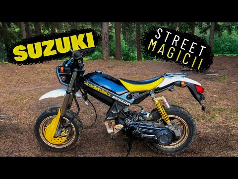 Видео: НОВЫЙ МОПЕД ПОД ПРОЕКТ | SUZUKI STREET MAGIC 2