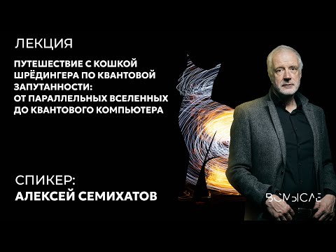 Видео: Путешествие с кошкой Шрёдингера по квантовой запутанности. Алексей Семихатов