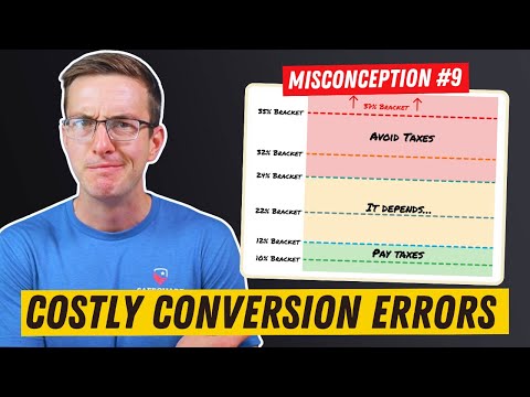 Видео: Исправление 10 распространенных заблуждений о конвертации Рота (дорогостоящие ошибки)