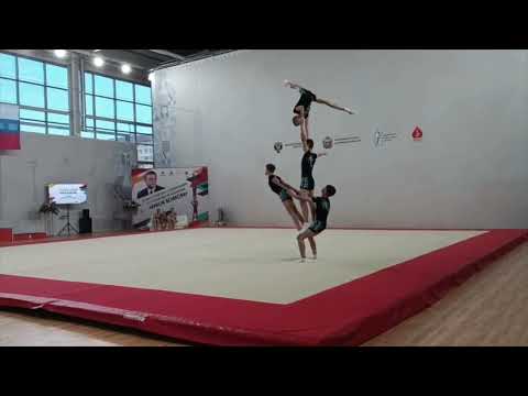 Видео: ЧТ 12-18, Малай  - Юрченко  - Андреев  - Двуреченский , МАУ ДО СШ №1, Комбинированное упражнение