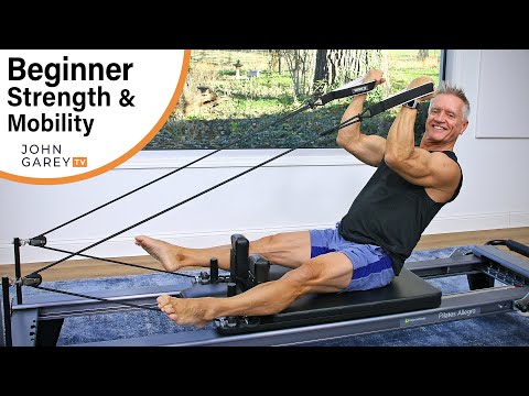 Видео: Тренировка силы и подвижности на реформере для начинающих