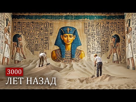 Видео: Странный рисунок египетской гробницы НАЙДЕН — современное лицо в древние времена?