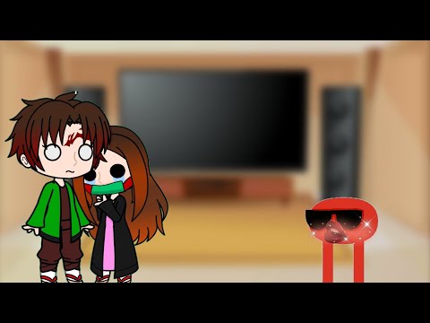 Видео: #реакция команды танджиро на valera ghosther красный чел часть 2