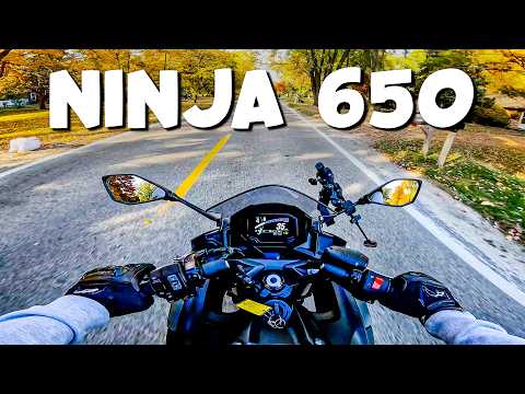 Видео: Тест-драйв и обзор Kawasaki Ninja 650 | Идеальный ли это мотоцикл для начинающих?
