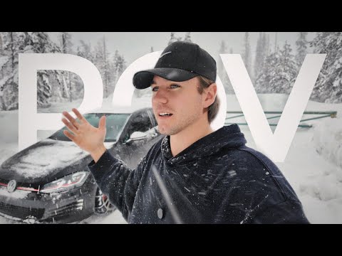 Видео: POV: Снег в Калифорнии? Lake Tahoe