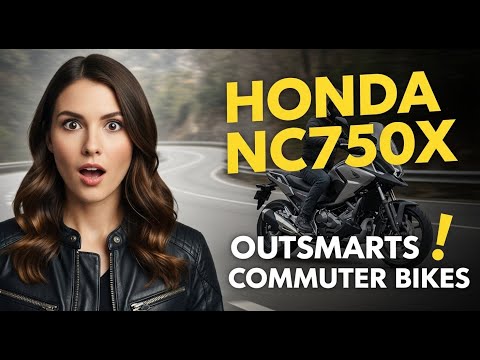 Видео: Кривая крутящего момента, которая превосходит городские велосипеды — Honda NC750X 2024