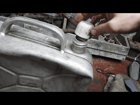 Видео: как восстановить алюминиевую канистру